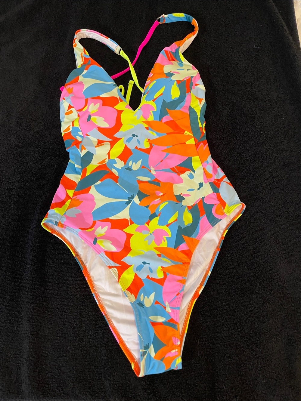 SUUKSESS Women Sexy Low Back floral Swimsuit Slimming Tummy Control wot